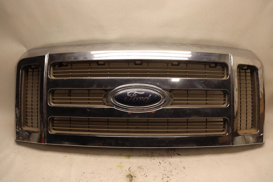 Ford F250 Super Duty 2008-2010 parrilla principal delantera cromada OEM Foto 1 de 4