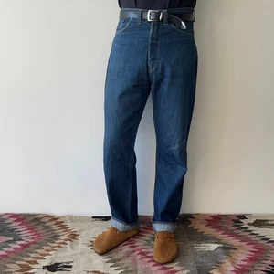 90s Vintage LVC S501XX 1944 WW2 Era Men's Selvedge Denim Jeans 555 Made in USA - Picture 1 of 21
