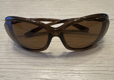 Очки солнцезащитные женские TOM FORD Jennifer TF8 48H блестящие бронзовые коричневые овальные 61 мм - Изображение 1 из 4