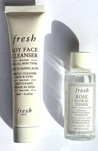 Limpiador facial de soja fresca y tónico rosa fliral para todo tipo de piel M... - Imagen 1 de 3