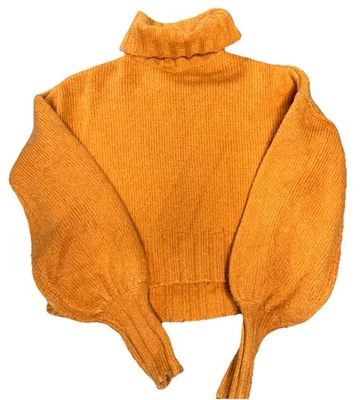 For Love And Lemons Naranja Manga Larga Cuello Tortuga Talla XS Mujer Foto 1 de 4