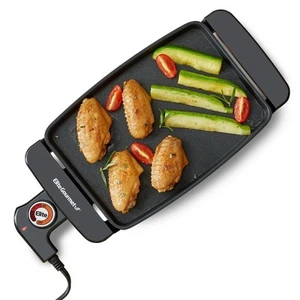 EGR8152 Electric 10" x 7" Personal Compact Griddle, Cool-touch Handles Non-St... - Picture 1 of 6