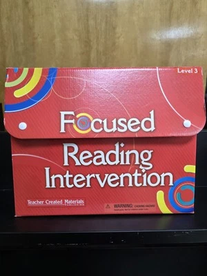 Focused Reading Intervention Level 3 Teacher Created Materials Common Core - Image 1 of 4