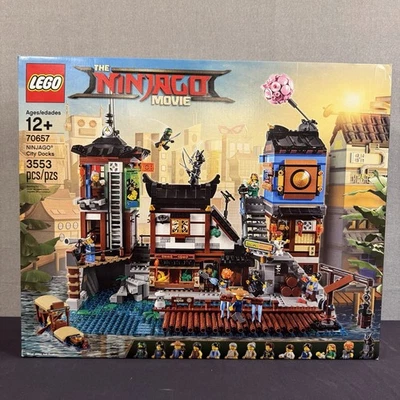 LEGO: La Película Ninjago - 70657 NINJAGO City Docks Sellado ~NUEVO EN CAJA~ Vendedor de EE. UU. Foto 1 de 3