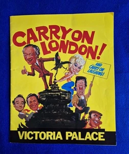 Carry on London! Sid James, Barbara Windsor. 1973, Victoria Palace, London. - Picture 1 of 4