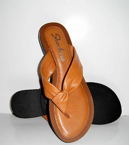 Neu Skechers WMN Cali Grand Glam Love Me Knot Leder-Riemensandale Größe 7 - Bild 1 von 7