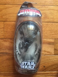 Star Wars Micro Machine Titanium Series DARTH MAUL’S SITH SPEEDER NIP RARE! - Picture 1 of 9