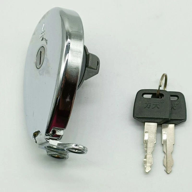 Fuel Gas Tank Cap Cover Keys for Kawasaki EL250 Eliminator 250SE 1988-1990/94-96 - Imagem 1 de 4