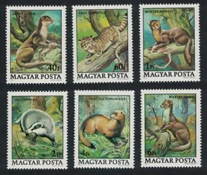 SALE Hungary Protected Animals 6v 1979 MNH SG#3274-3279 MI#3384-3389 - Picture 1 of 1