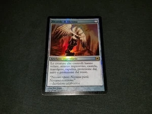 MTG 1x Future Sight rare MP Italian FOIL Akroma's Memorial EDH - see description - Picture 1 of 3