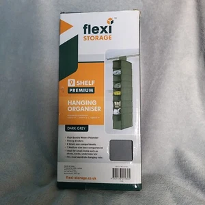 Flexi Storage 9 Regal Hänge Organizer GRAU Neu in OVP - Bild 1 von 2