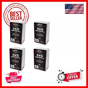 3x5 Topload Holder - Pack of 100 | PVC Card, Photo, and Print Protection | I... - Picture 1 of 2