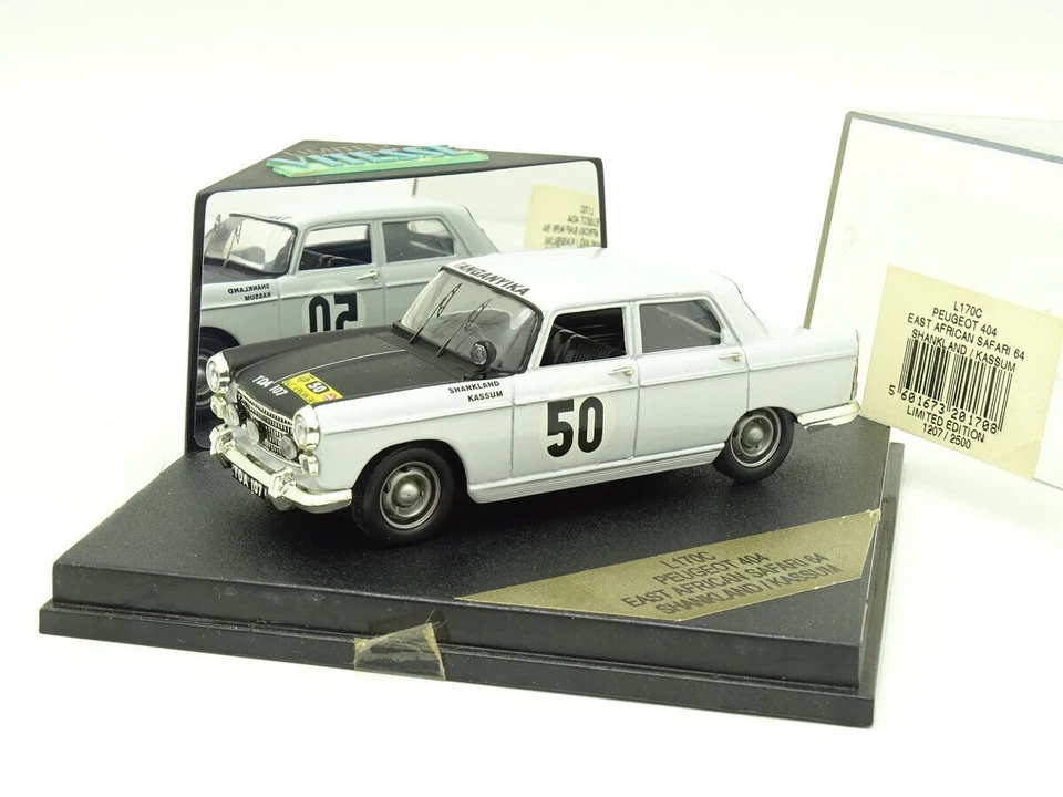 Auto Peugeot 404 "East African Safari" Numero 50 L170C - Velocità - 1/43 - Immagine 1 di 1