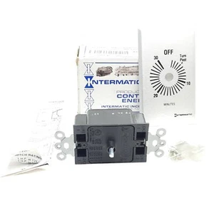 Intermatic FF30M Federwickelzeitschaltuhr, 20 Amp, 120-277 VAC, 50/60 HZ - Bild 1 von 7