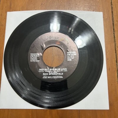 Rick Springfield I've Done Everything For You/Red Hot And Blue Love RCA 45 RPM - Image 1 of 4