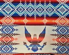 Vintage Pendleton Beaver State Wool Blanket Eagle 60" x 80" Selatsee Chief 