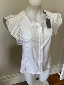 10 Jigsaw Bubble sleeve Shirt Top NWT $149 *BUY FIVE + ITEMS = FREE POST - Picture 1 of 3