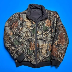 Cabela's Seclusion 3D Reversible Hunting Camo Jacket ~ Vest in Large Regular - Picture 1 of 12