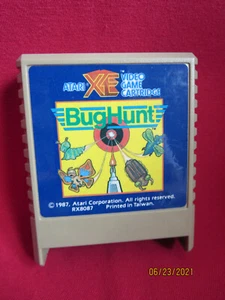 Bug Hunt Atari 400/800/XL/XE 1987 Cartridge Only Cleaned and Tested - Picture 1 of 6