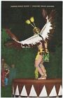 Carte postale vintage danseurs indiens La Junta Ca Koshare chrome californien 