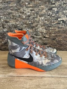Nike Hyperdunk 2015 Tumbled ""Camo"" grau metallic silber US-Größe 6Y 759974 002 - Bild 1 von 9