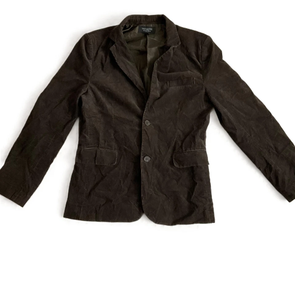 Heritage 1981 Brown Corduroy 2 Button Blazer Jacket Medium - Image 1 of 4