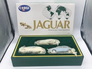 CORGI 97700 JAGUAR THROUGH THE YEARS 3 CLASSIC JAGUAR MODELS 1991 BOXED - Picture 1 of 12