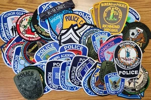 Virginia State Richmond Police Units DEA FBI Fire Patch U Pick Choose Patches - Picture 1 of 83