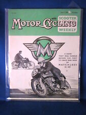 Motor Cycling Scooter Weekly June 11 1959