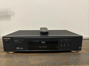 Panasonic DVD-A112U DVD Video Reproductor de CD - Hecho en Japón Con REMOTO" Probado Funciona - Imagen 1 de 19