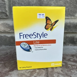 Freestyle Lite Diabetes Blood Monitoring Meter NEW Exp. 02/29 - 11/28 - Picture 1 of 3