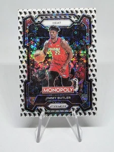 2023-24 Panini Prizm Monopoly Jimmy Butler Monopoly Man Black & White #46 - Picture 1 of 11