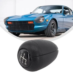 Shift Knob Black Color High-Quality Materials Plastic Material Timeless Design - Picture 1 of 12