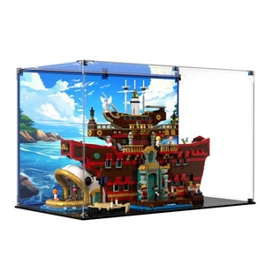BRICK IN IT Display Case For LEGO One Piece Baratie Floating Restaurant 75640 - Picture 1 of 9