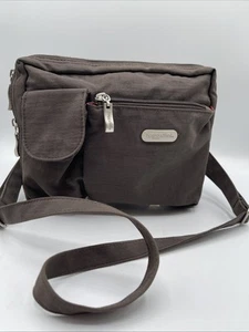 Baggallini Nylon Crossbody Bag Brown - Picture 1 of 15