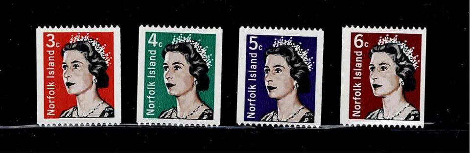 Norfolk Island Scott #116-18a, Singles 1968-71 Complete Set FVF MNH - Image 1 of 1