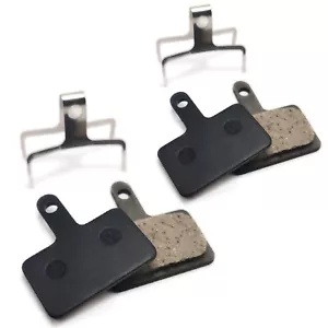 2 Paires Plaquettes Semi Métal Pour SHIMANO BR-M365 M447 M395 M446 M515 BR-M525 - Foto 1 di 1