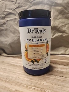 DR TEAL'S Revitalizing Blend Collagen + Radiant Skin Epsom Salt Bath Soak 2 lbs - Picture 1 of 4