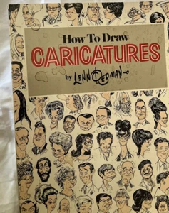 How To Draw Caricatures by Len Rodman Vintage Paperback Book - Pre-owned - Picture 1 of 5