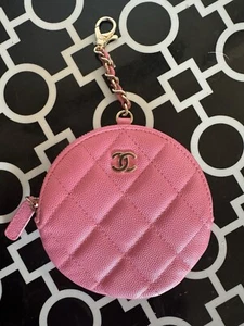 Chanel O-Case Pouch Pink Caviar Gold HW 21P - Picture 1 of 6