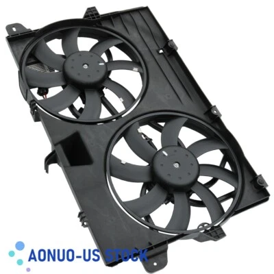FO3115177 For Lincoln MKX Ford Edge Dual Radiator Condenser Cooling Fan Assembly - Image 1 of 4