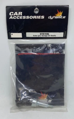 Dynamite Axles (pair) Savage CV Shafts DYN7696 Vintage RC Radio Control Part NEW - Image 1 of 3