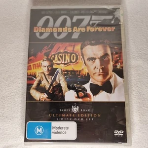 Diamonds Are Forever DVD Ultimate Edition 007, PAL Region 4, Brand New & Sealed - Picture 1 of 2