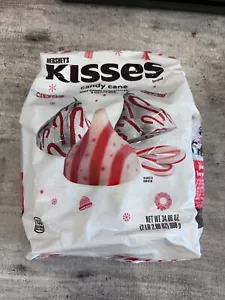 HERSHEY'S KISSES Bastone di caramelle aromatizzato, sacchetto sfuso di caramelle natalizie, 34,88 oz - Foto 1 di 2