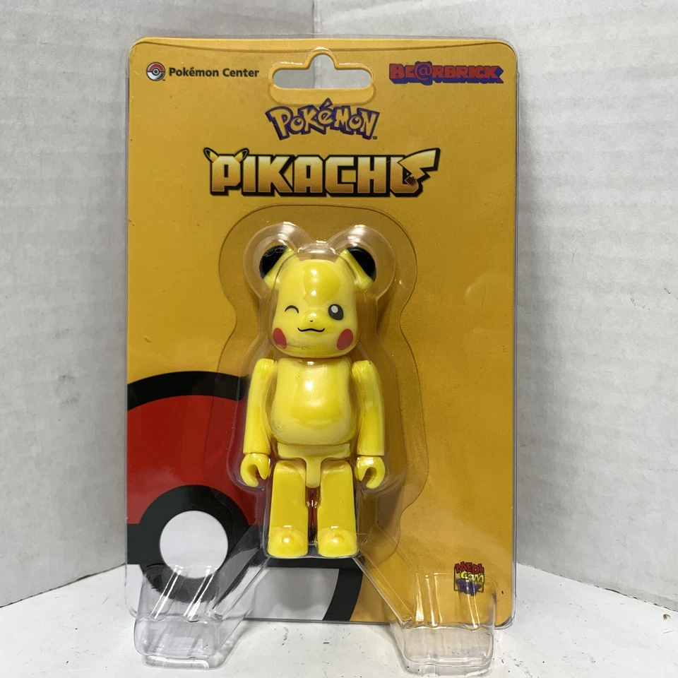 Lote de 1 Juguete Medicom Centro Pokémon Bearbrick Pikachu Sin Abrir Nuevo Foto 1 de 4