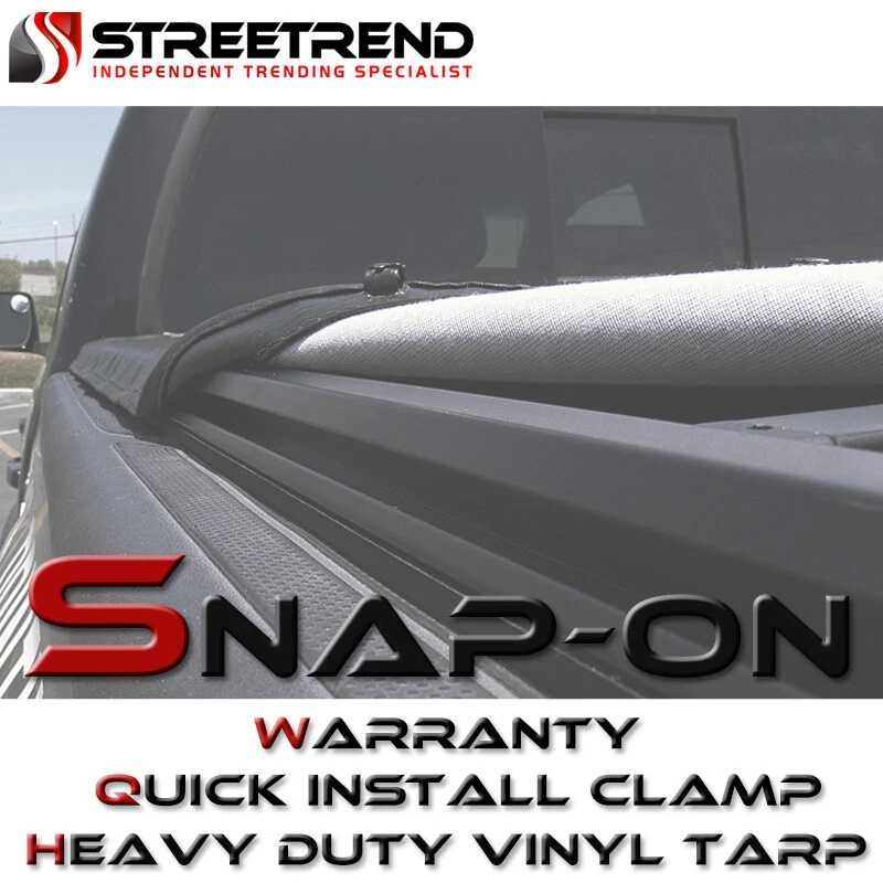 Hidden Snap On Tonneau Cover For 88-00 Chevy/GMC C10 C/K Pickup Stepside 6.5 Bed Foto 1 de 4