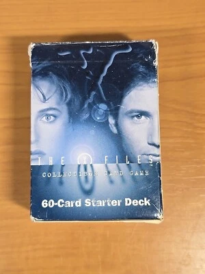 Коллекционная карточная игра The X Files 85 карт винтажные игры USPC 1996 бывшие в употреблении  - Изображение 1 из 4