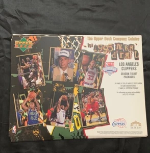 LOT OF 10 95 NBA UPPER DECK DRAFT CARD SHEET LA CLIPPERS JASON KIDD GRANT HILL - Picture 1 of 4