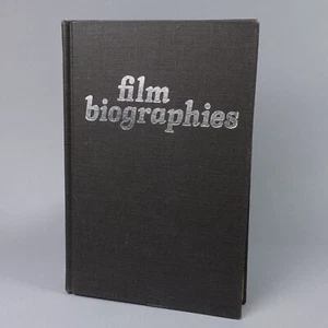 RARE "Film Biographies" - Stan Brakhage | First Edition Hardcover 1977 | FINE-VG - Imagen 1 de 7