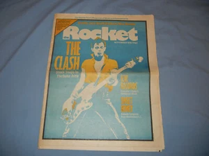 Rocket Magazine November 1979 Clash cover 2nd issue Seattle Rock paper Music - Picture 1 of 6